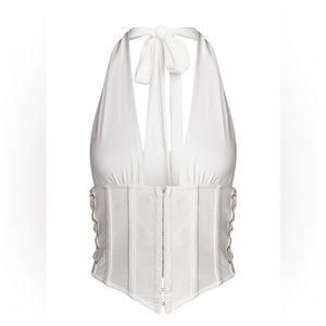 I.AM.GIA. Celestina Corset Top in White